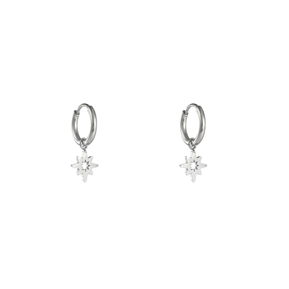 Starlight Hoops - Silver