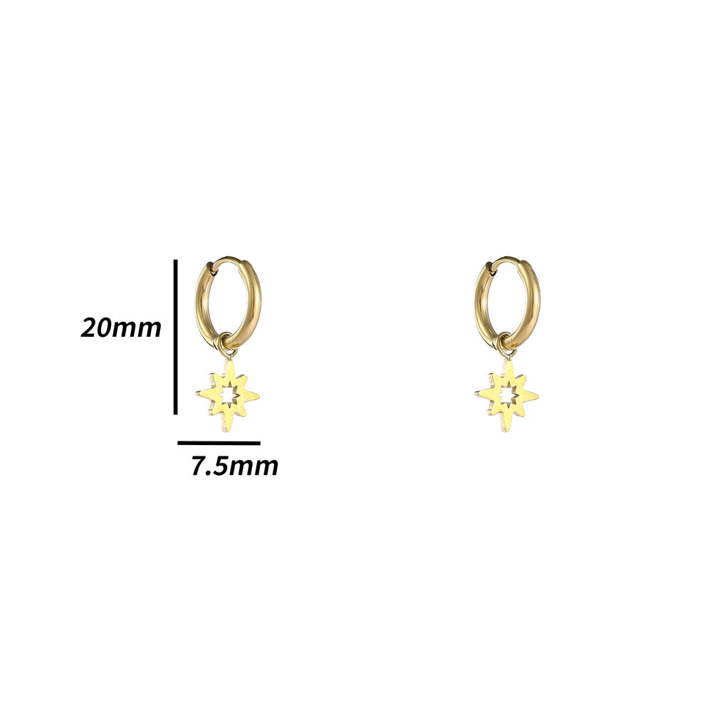 Starlight Hoops - Gold