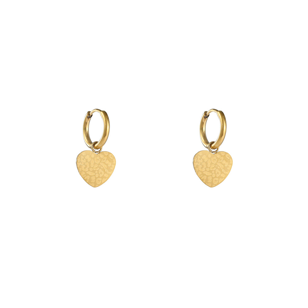 Heartfelt Hoops - Gold
