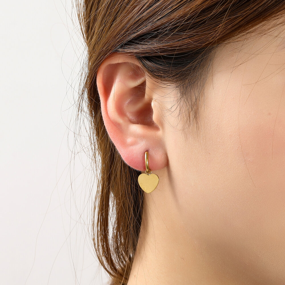 Heartfelt Hoops - Gold