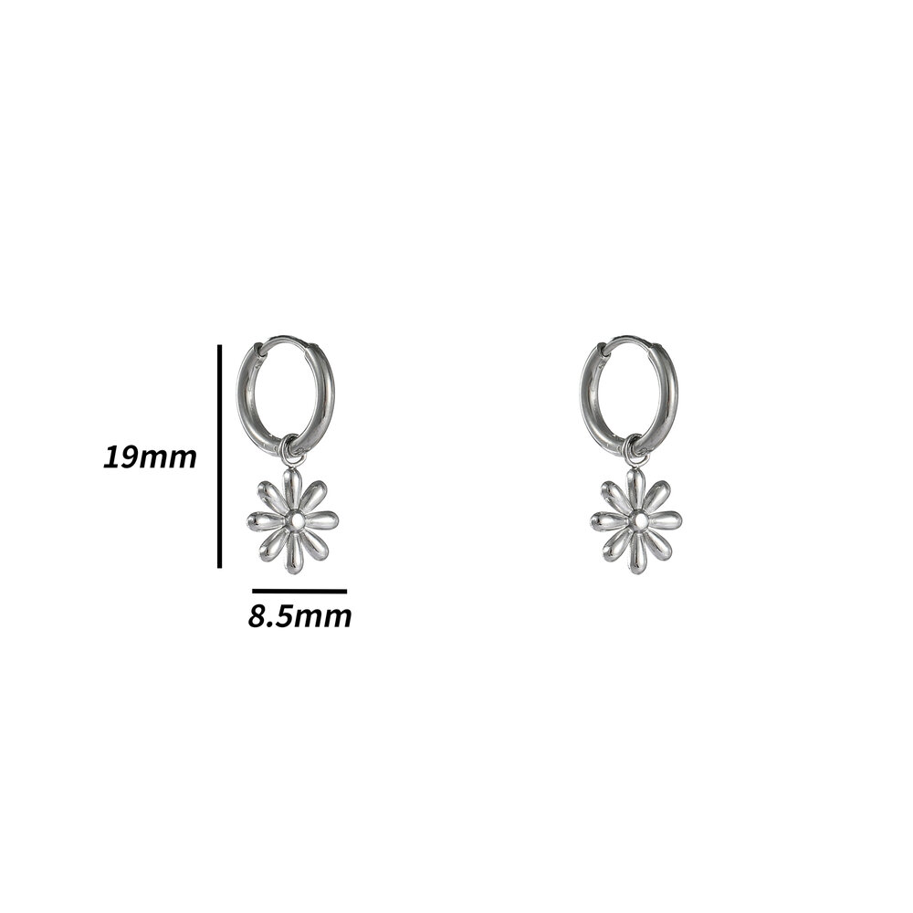 Daisy Drops - Silver