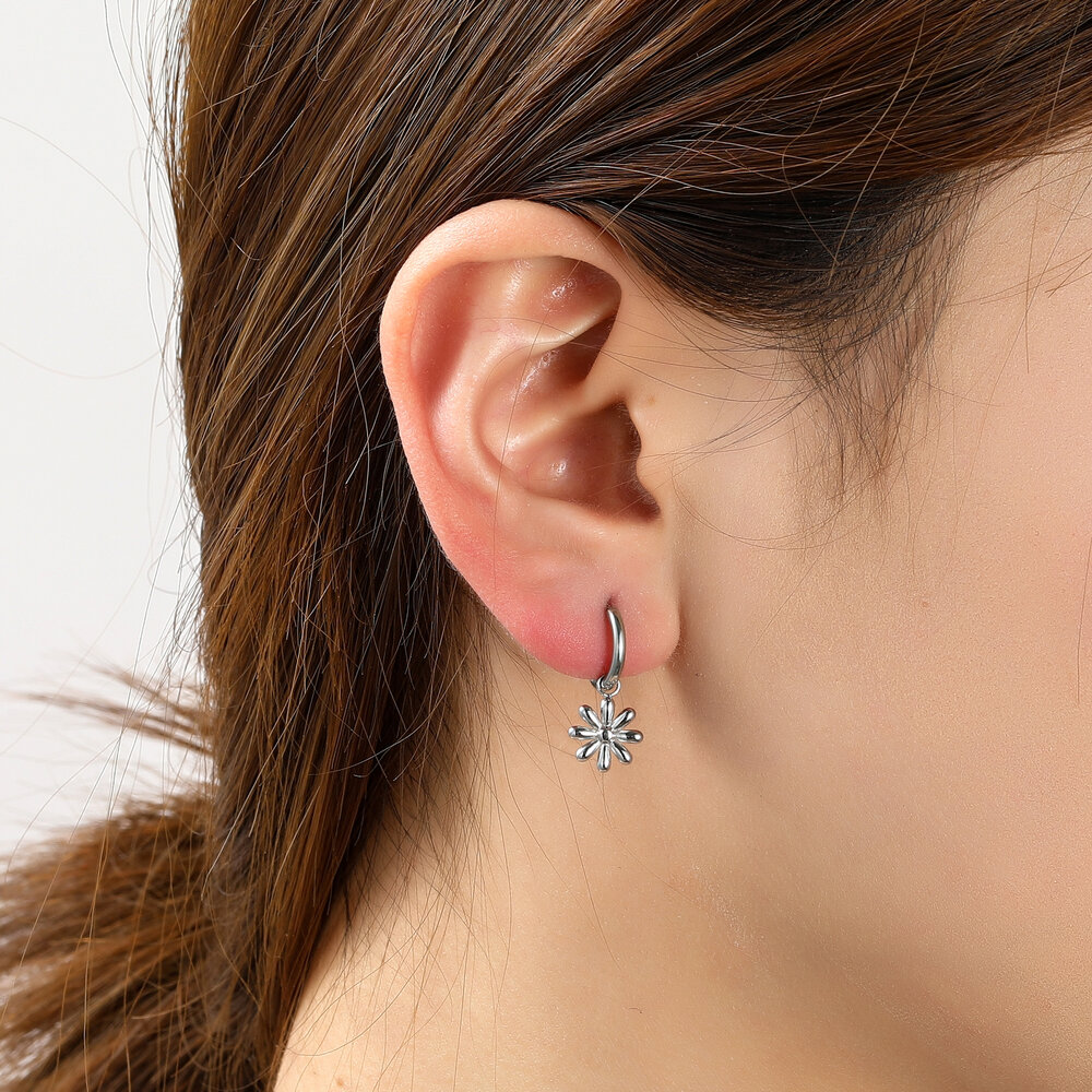 Daisy Drops - Silver