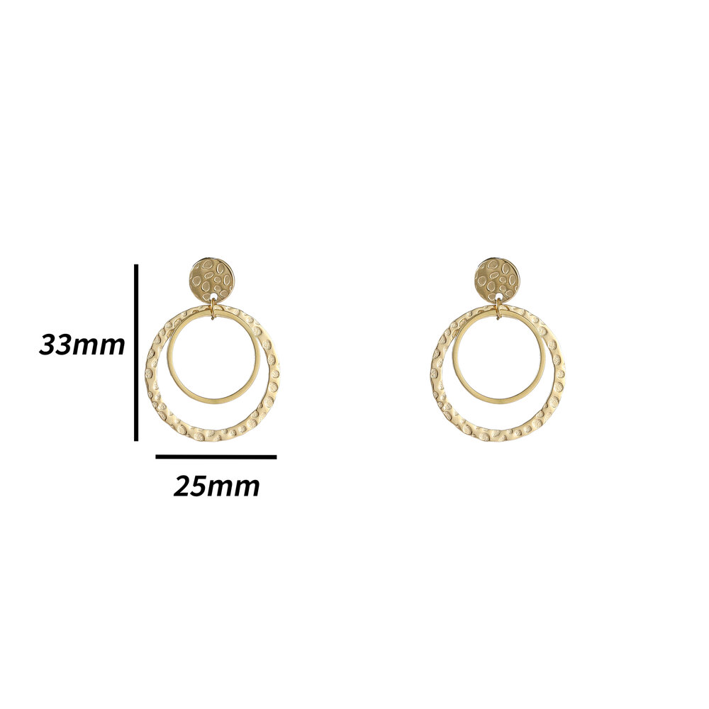 Eclipse Circles - Gold