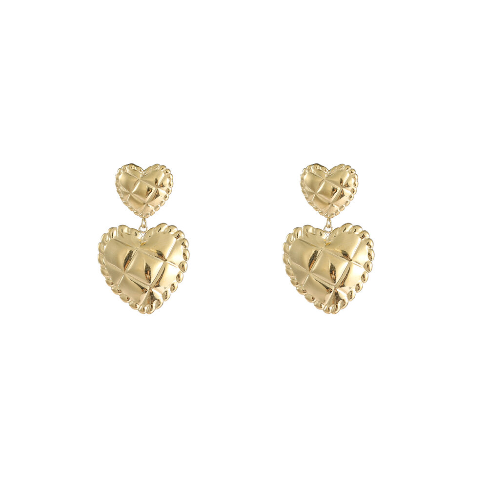 Puffy Hearts - Gold