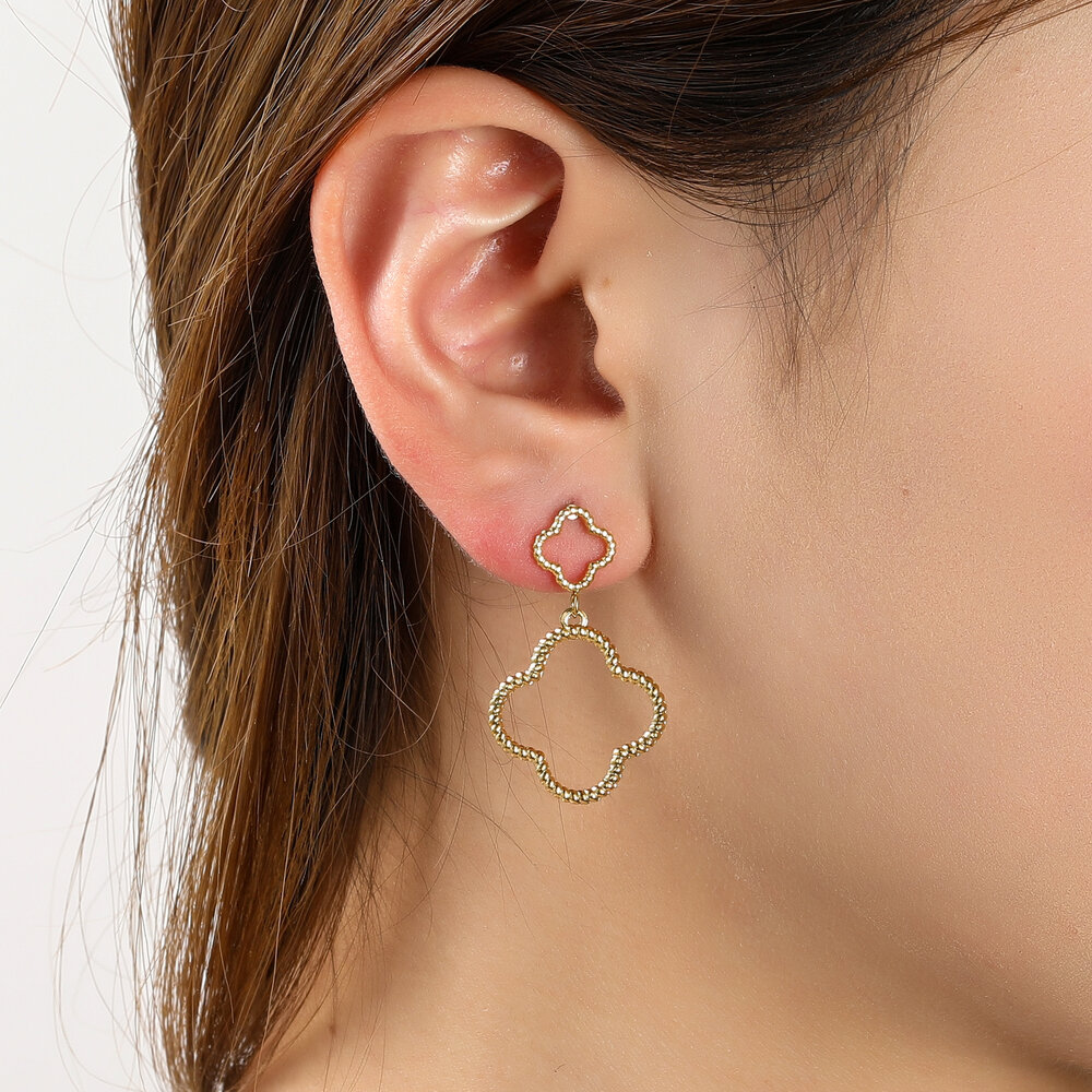 Clover Charms - Gold