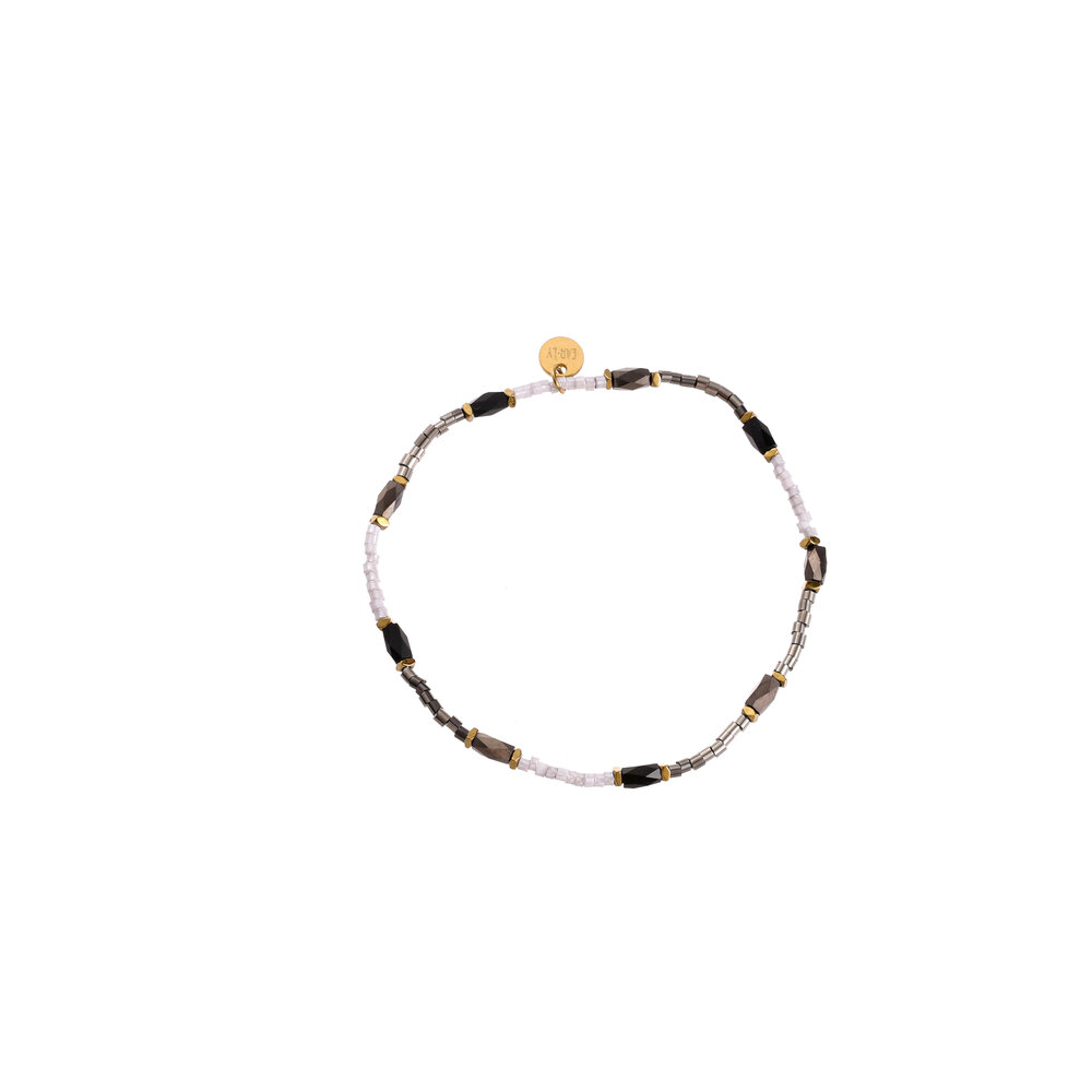 Serenity Beads Bracelet - Black