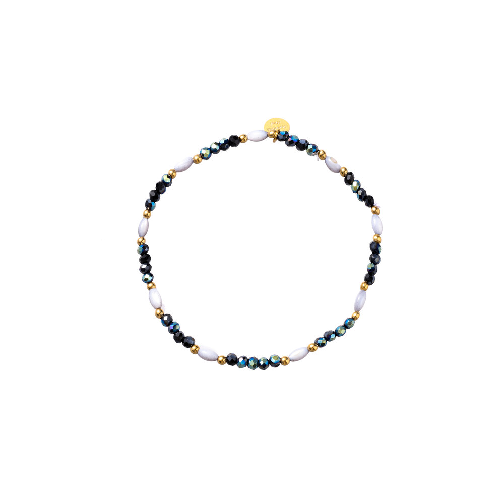 Mystic Beads Bracelet - Black