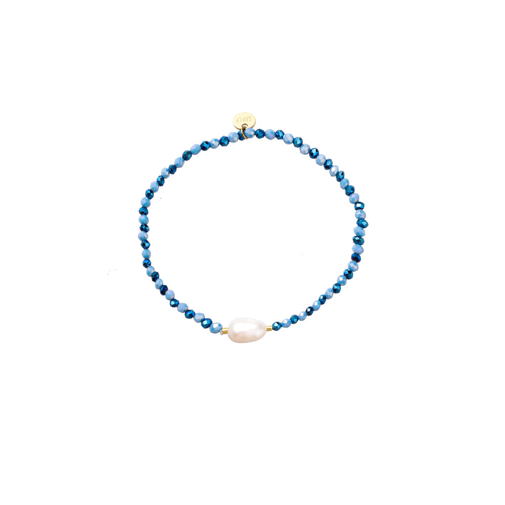 Harmony Beads Bracelet - Blue