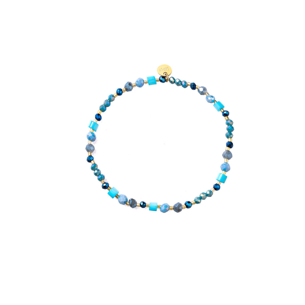 Zenith Beads Bracelet - Blue