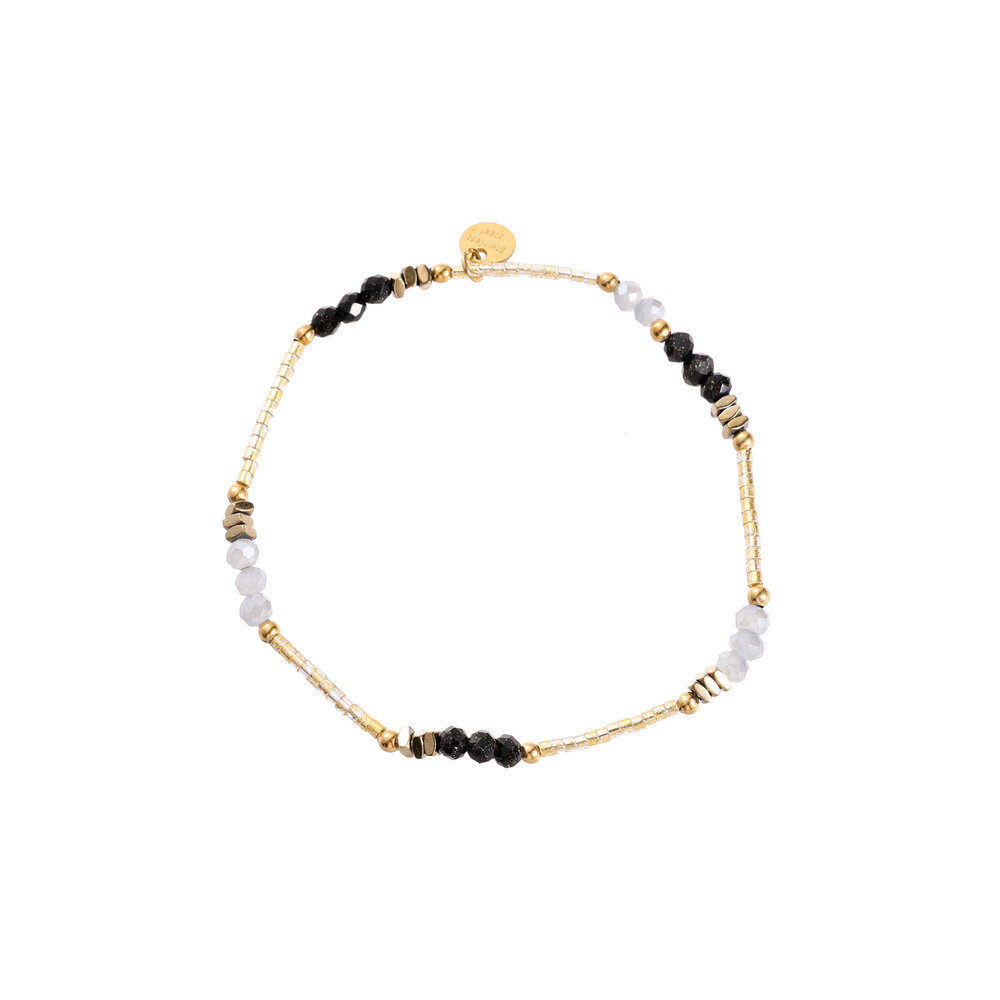 Enigma Beads Bracelet - Black