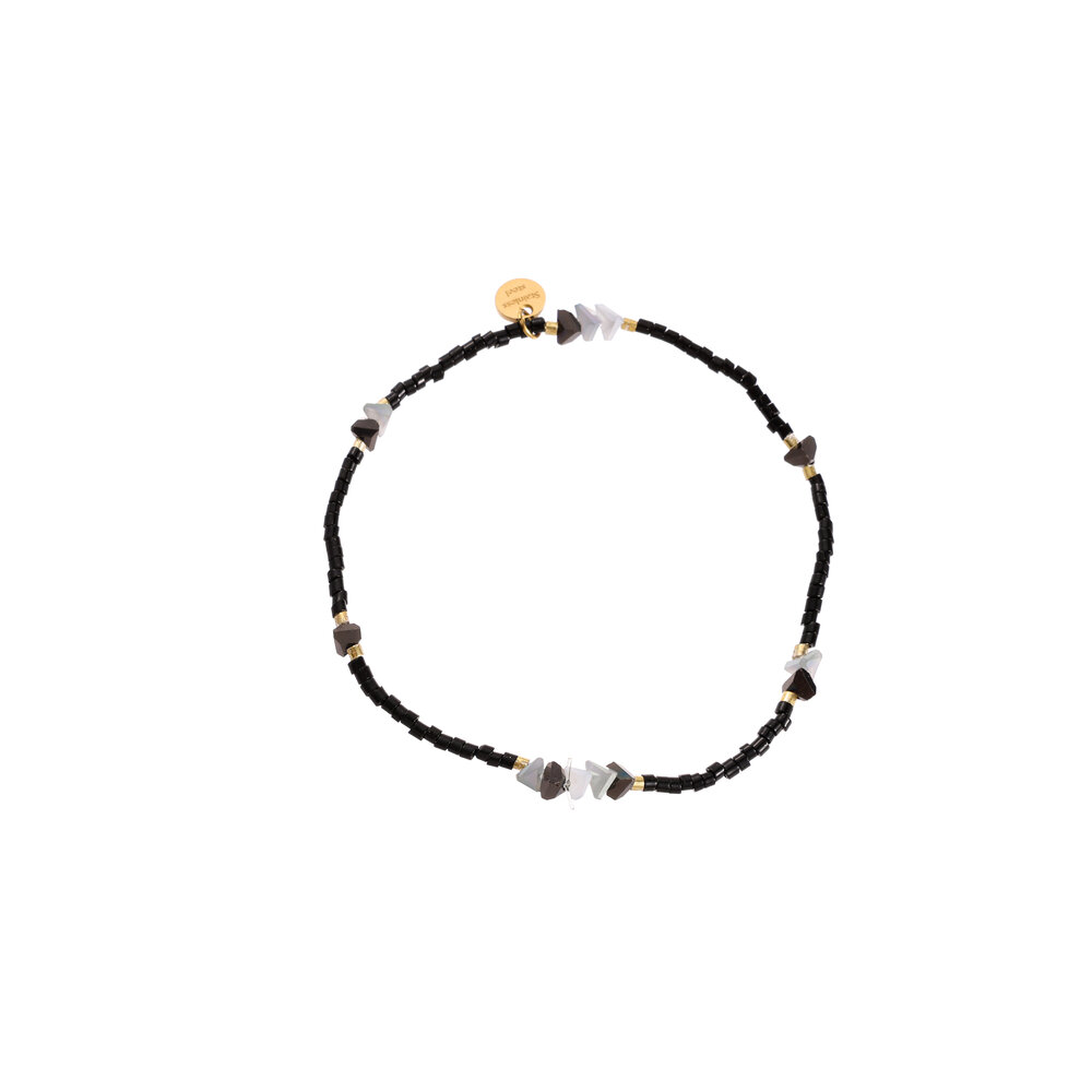 Ethereal Beads Bracelet - Black