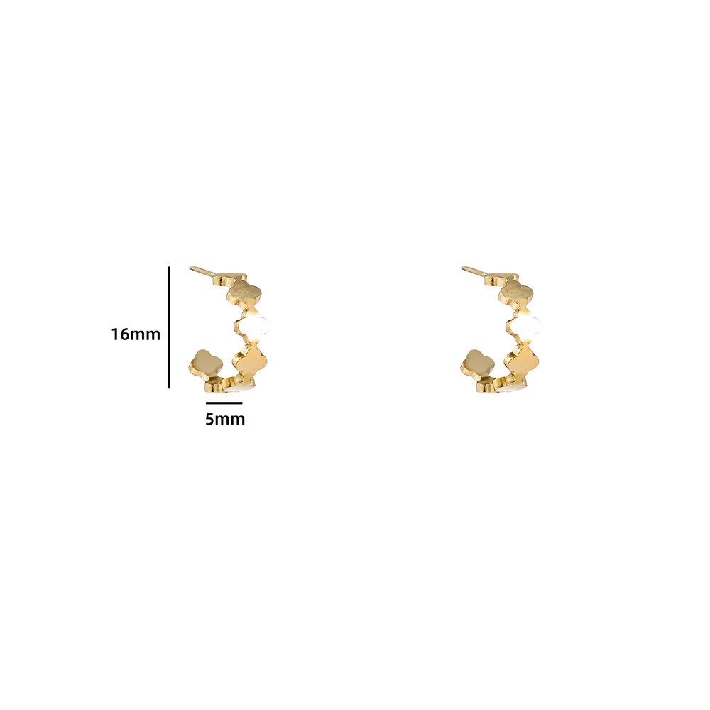 Clover Earring - Gold