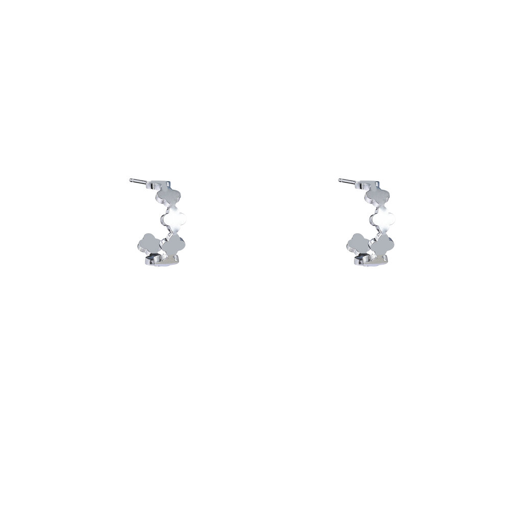 Clover Earring - Silver