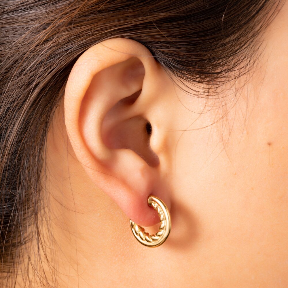 Cute Hoop - Gold