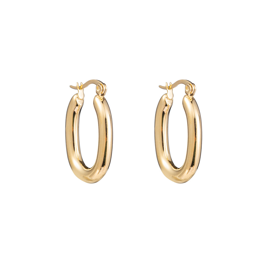 Bold Hoops - Gold
