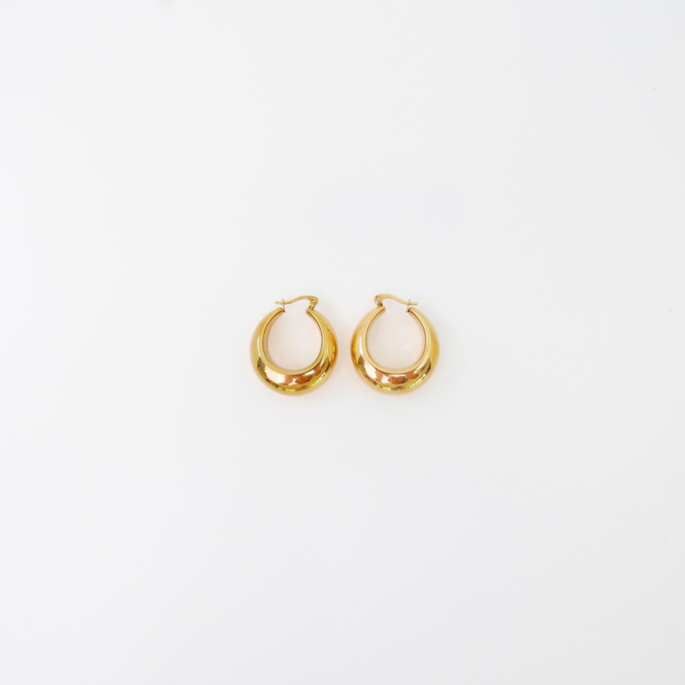 Luna Hoops - Gold