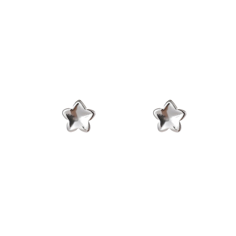 Star Studs &ndash; Silver