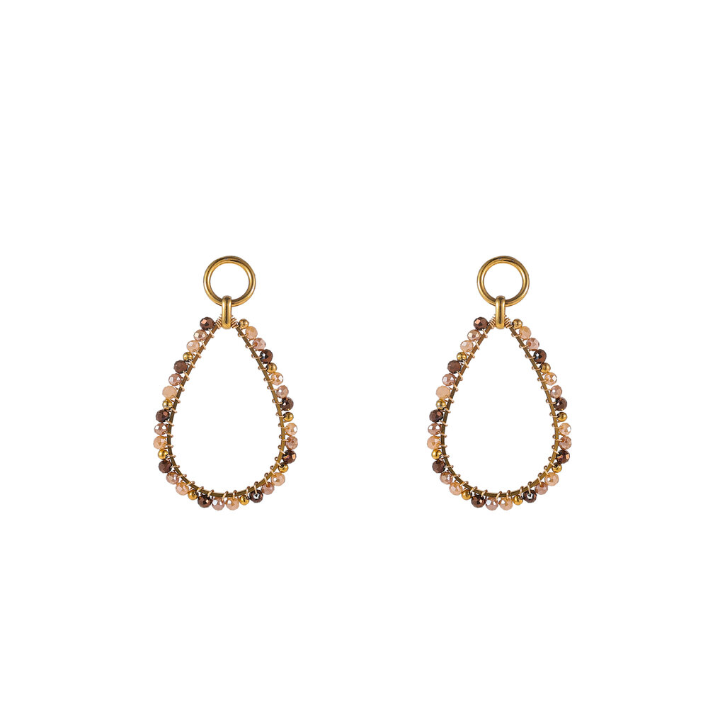 Beaded Teardrops &ndash; Terra