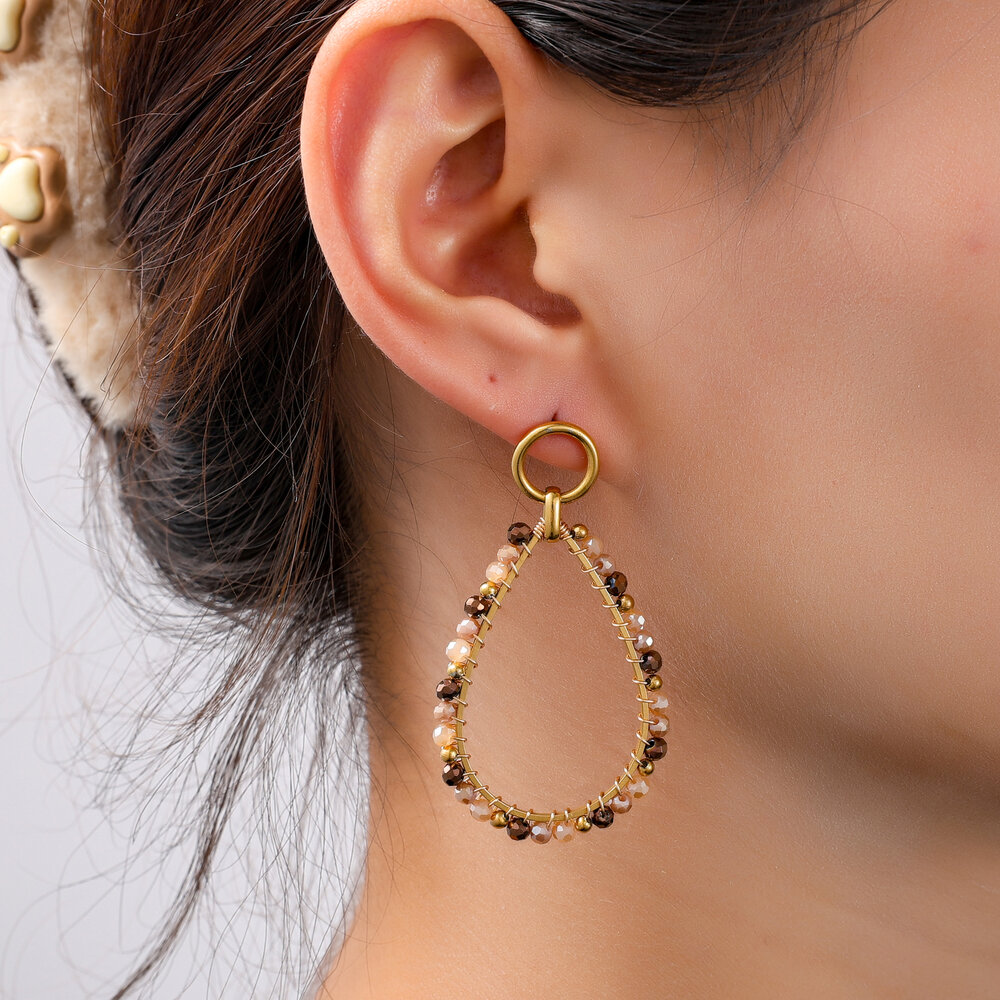 Beaded Teardrops &ndash; Terra