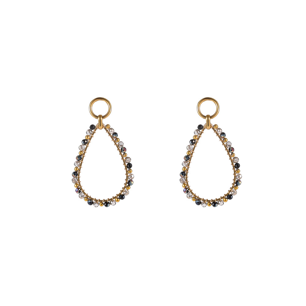 Beaded Teardrops &ndash; Multicolor