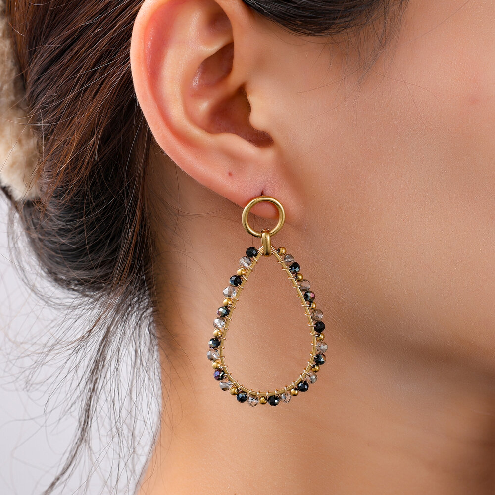 Beaded Teardrops &ndash; Multicolor