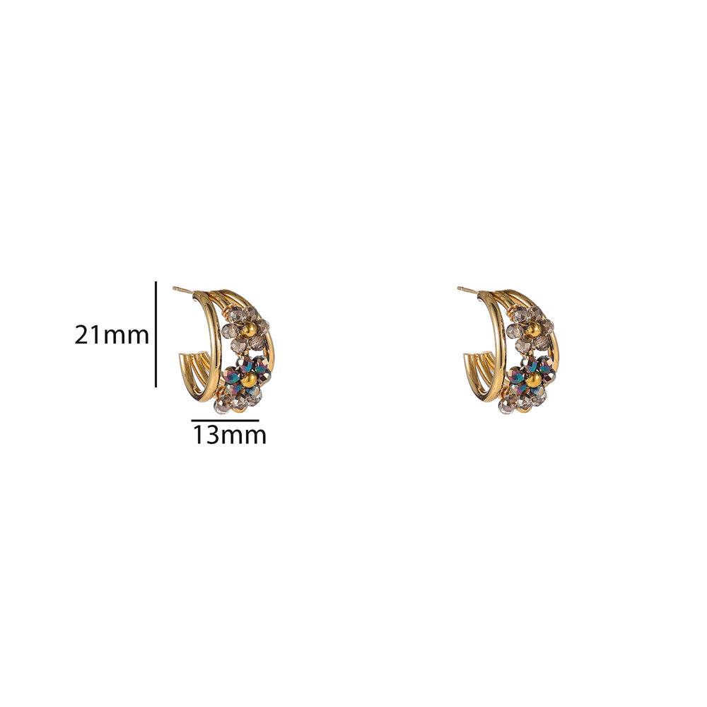 Glitz Hoops &ndash; Multicolor