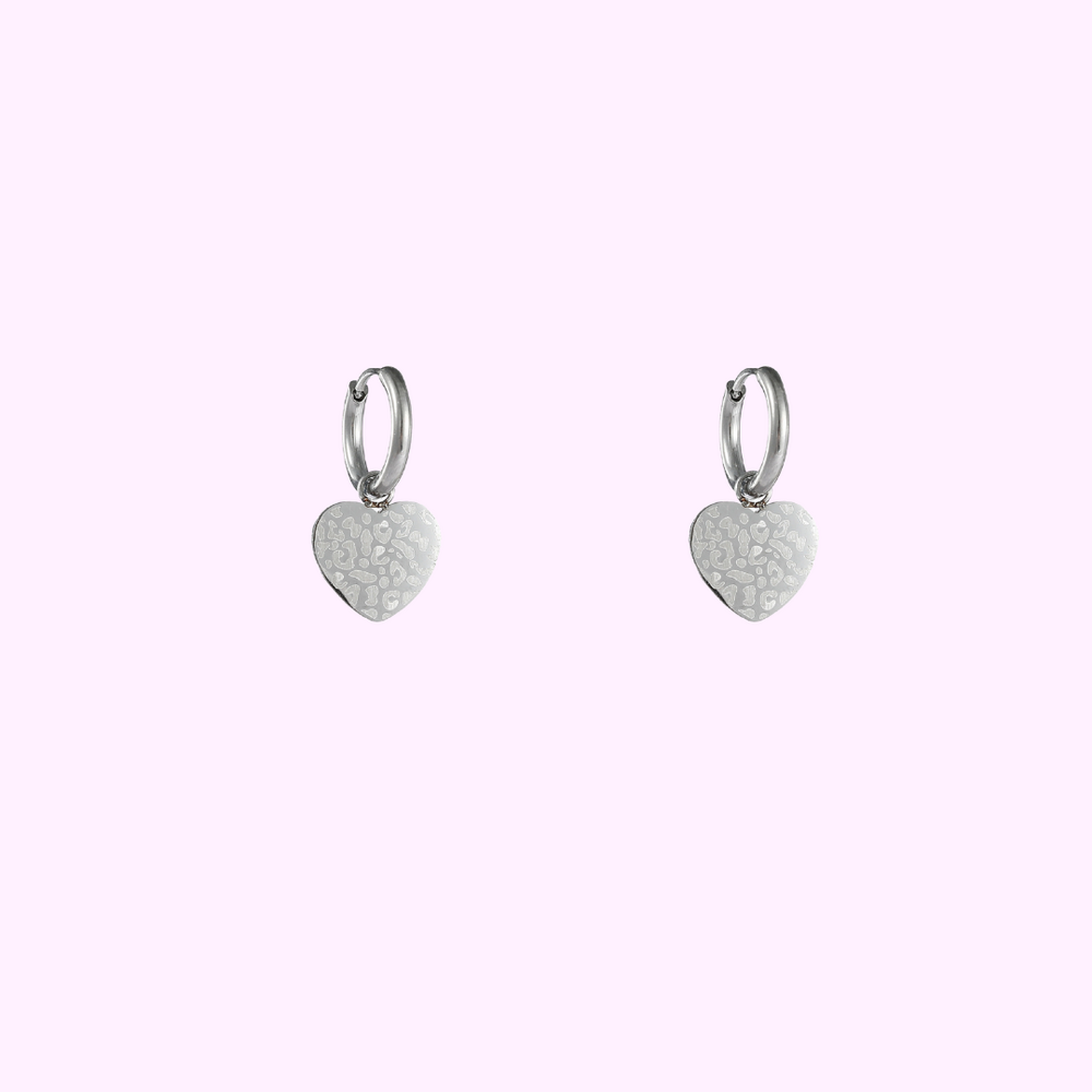 Heartfelt Hoops - Silver