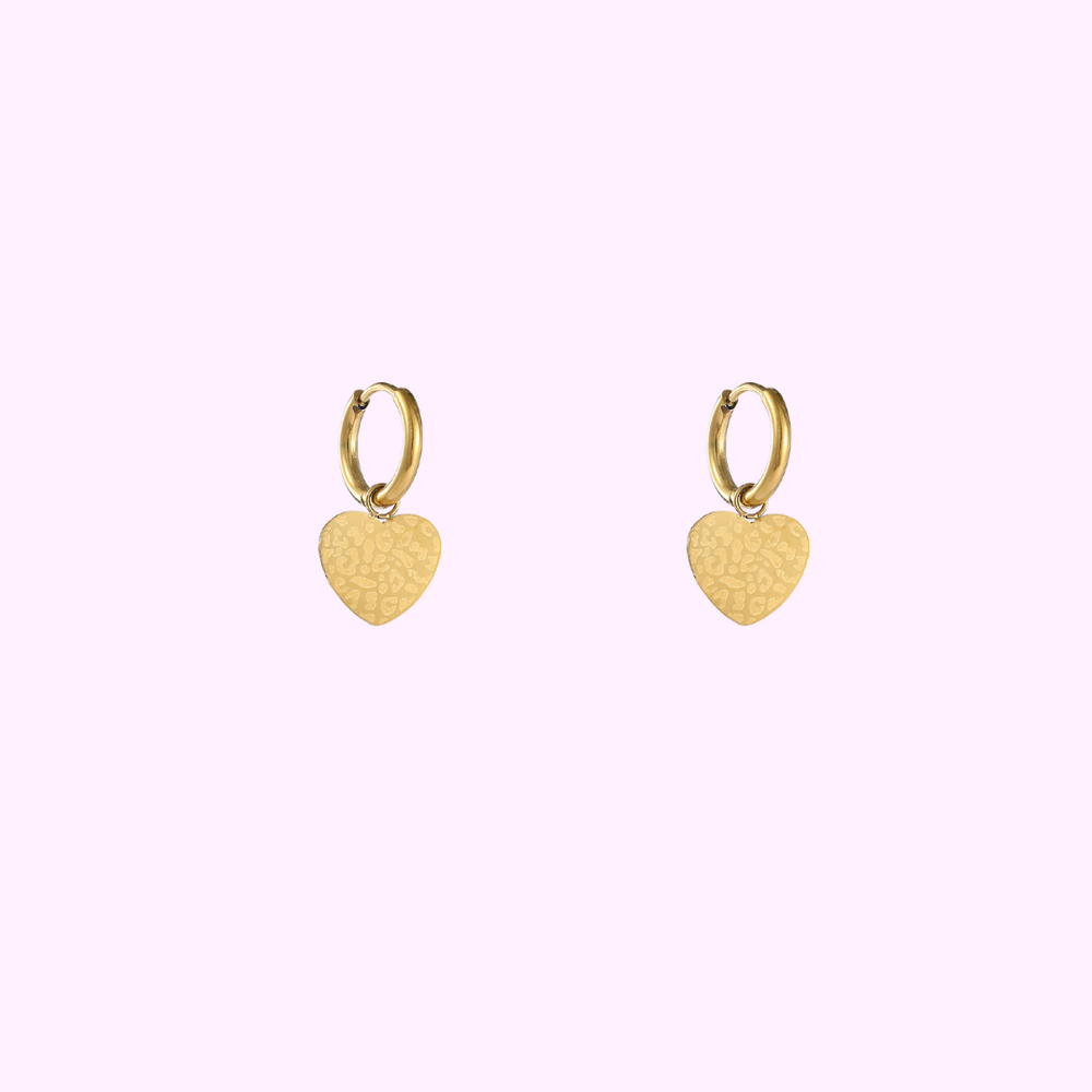 Heartfelt Hoops - Gold