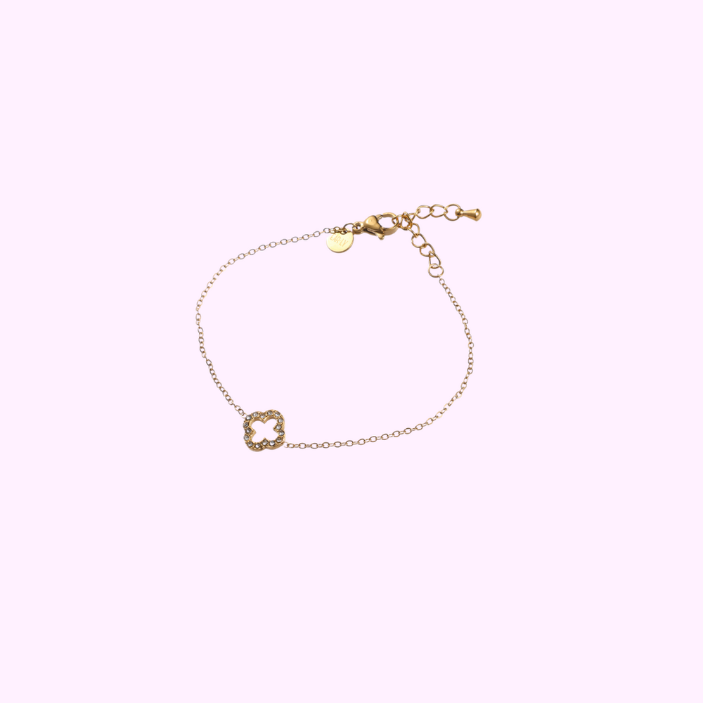 Minimal Circle Bracelet - Gold
