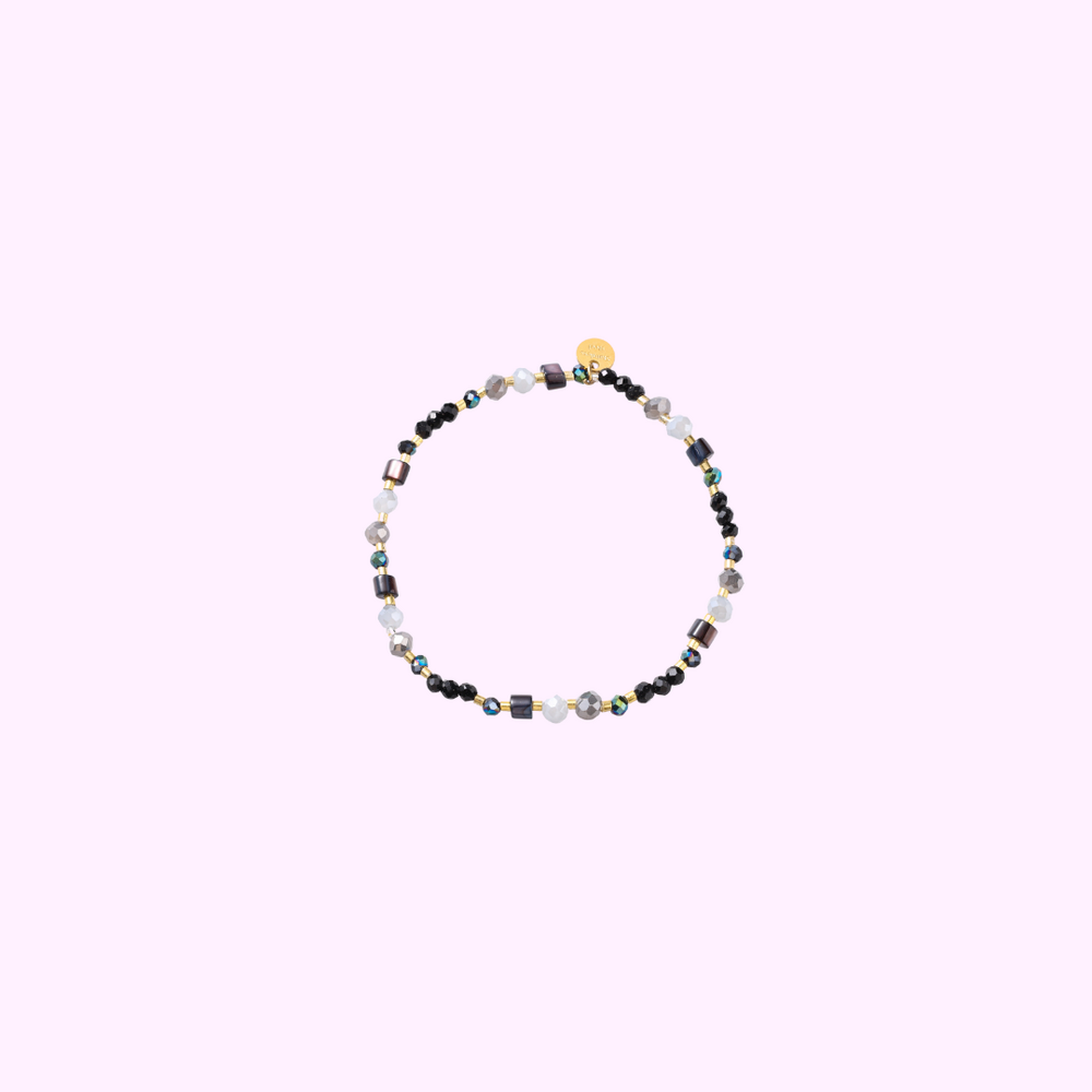 Zenith Beads Bracelet - Black