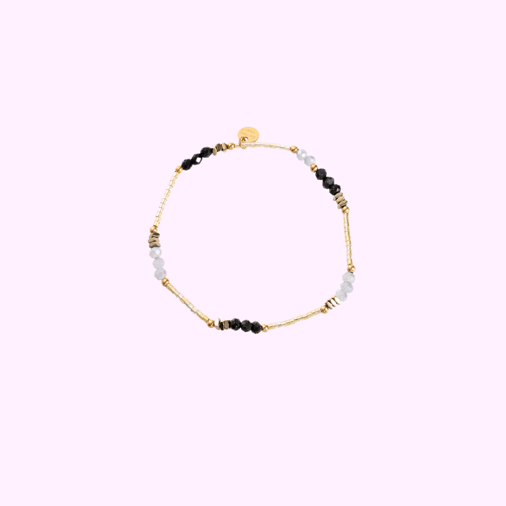 Enigma Beads Bracelet - Black