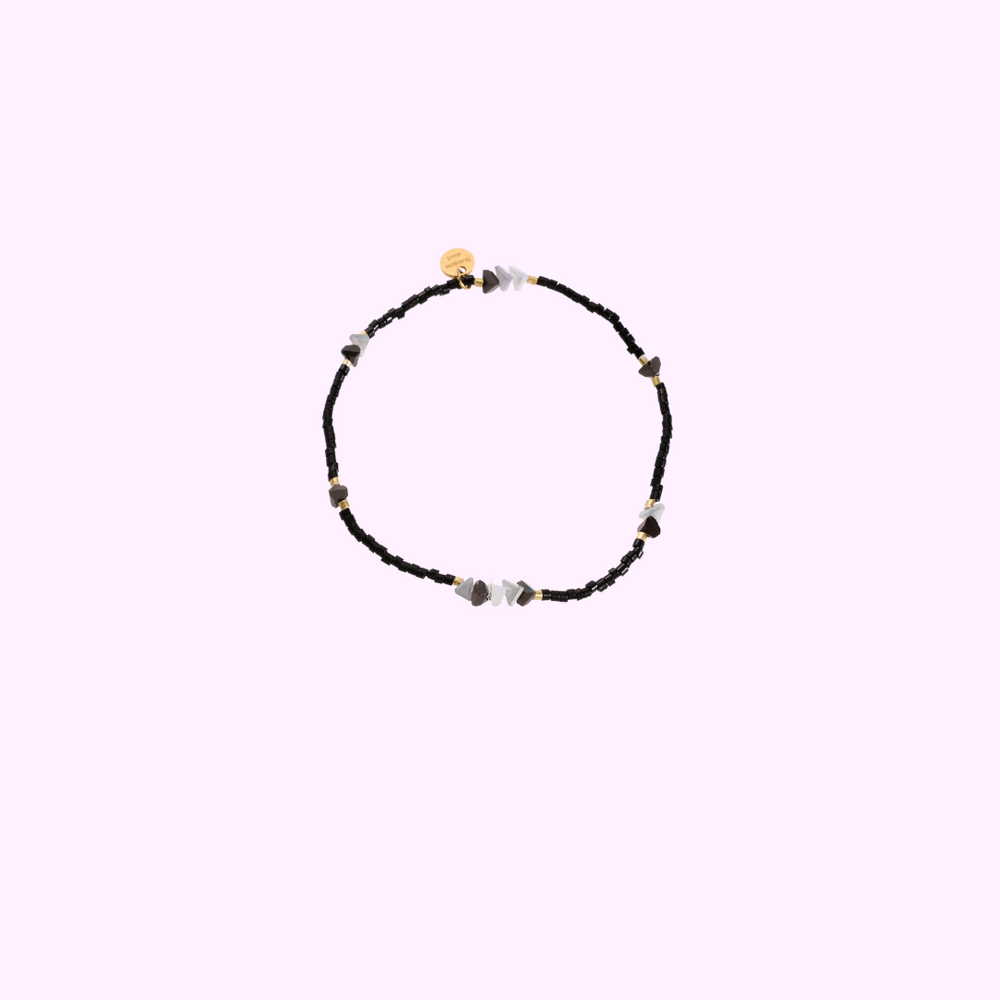 Ethereal Beads Bracelet - Black