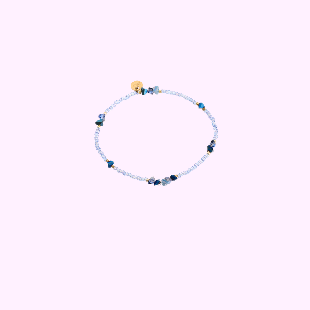 Ethereal Beads Bracelet - Blue