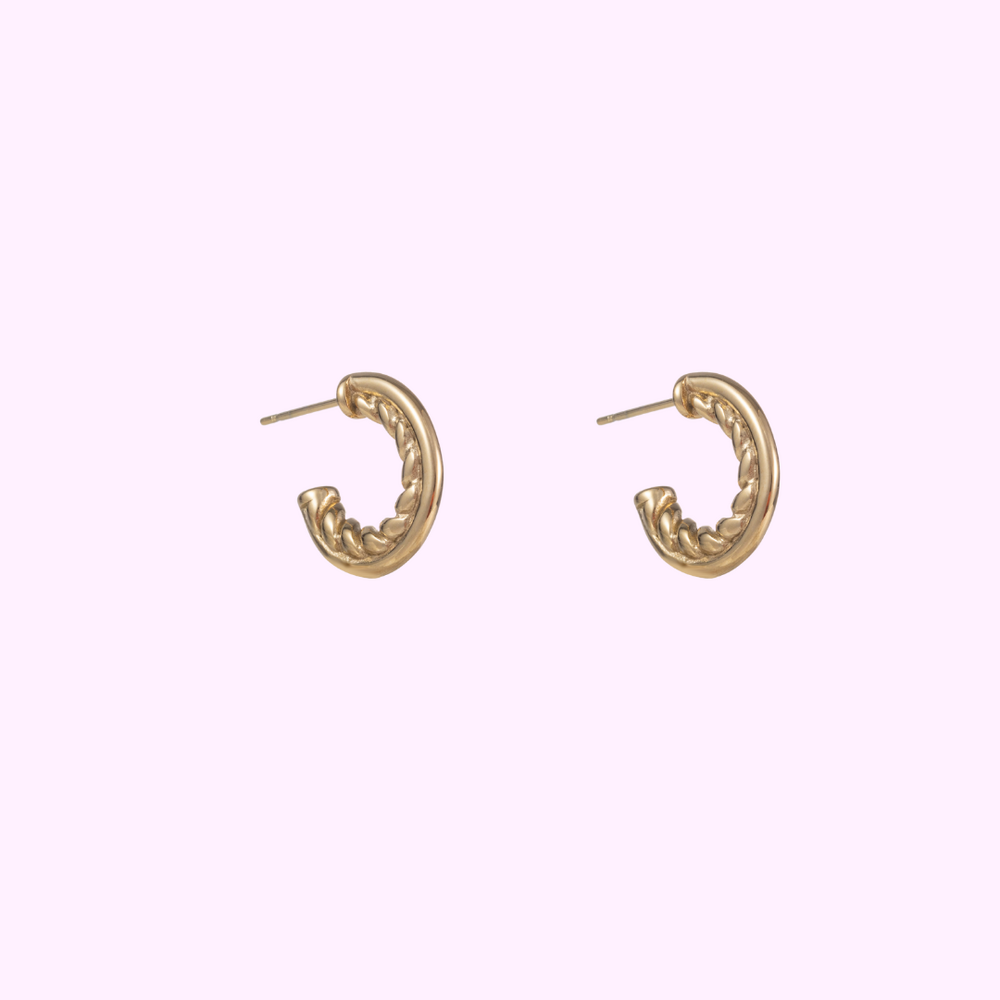 Cute Hoop - Gold