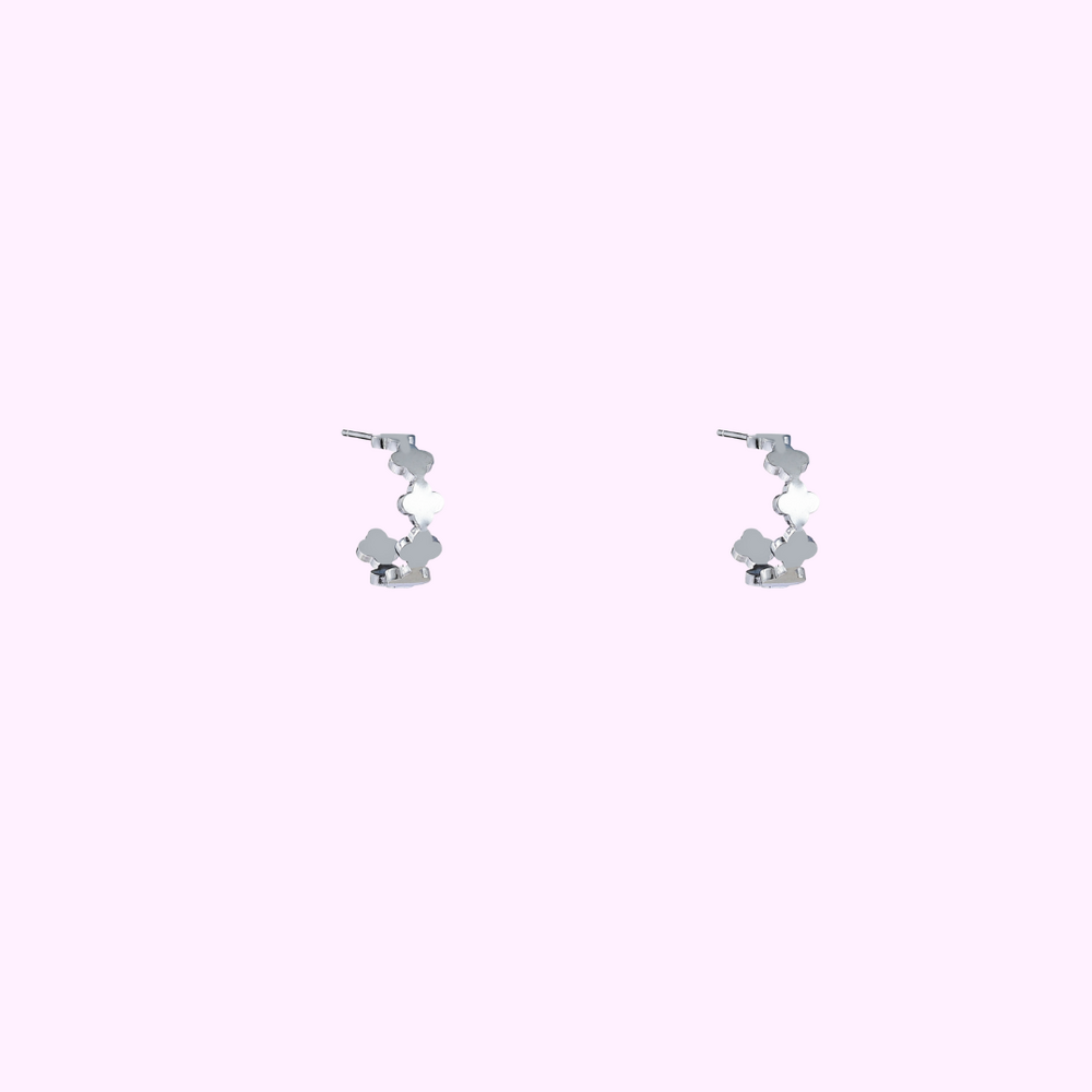 Clover Earring - Silver