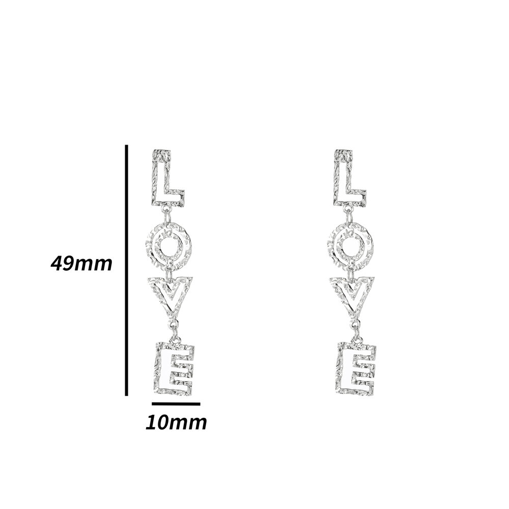 Small Love Charm - Silver