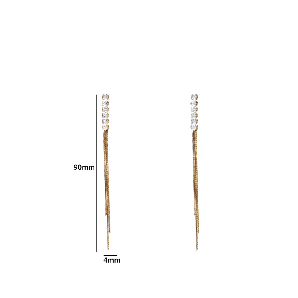 Sparkle Duo Earring - Gold