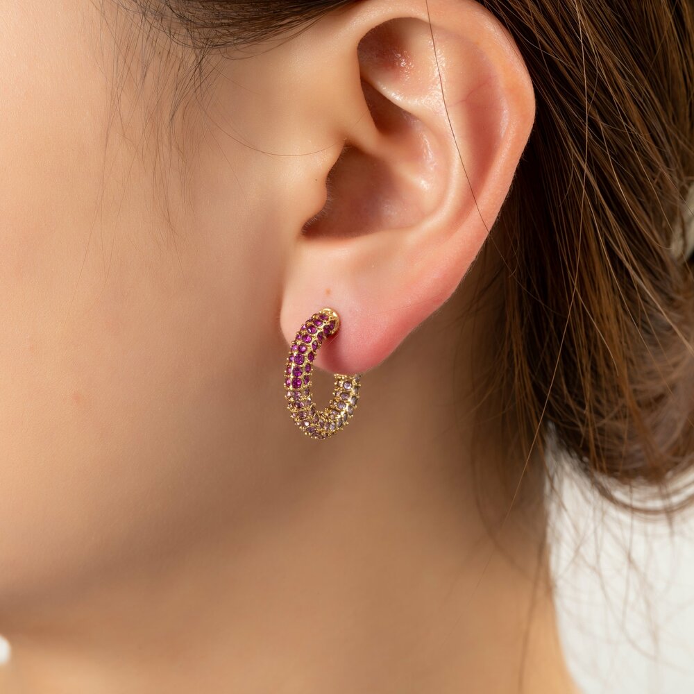 Shimmer Circle - Purple