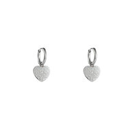 Heartfelt Hoops - Silver