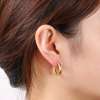 Sparkle Hoops - Gold