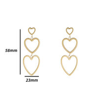 Triple Hearts - Gold