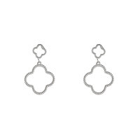 Clover Charms - Silver