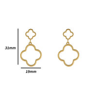 Clover Charms - Gold