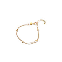Double Chain Bracelet - Gold