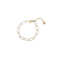 Twisted Links Bracelet - Gold