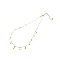 Celestial Charms Necklace - Gold