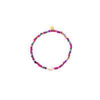Harmony Beads Bracelet - Purple and Pink