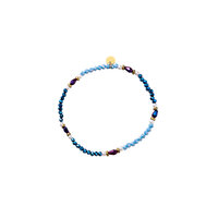 Luna Beads Bracelet - Blue