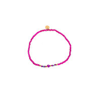 Radiance Beads Bracelet - Purple and Pink