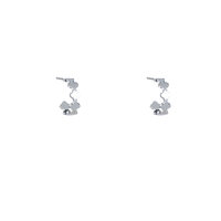 Clover Earring - Silver